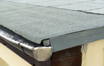 repair or replace Anslow flat roofing?